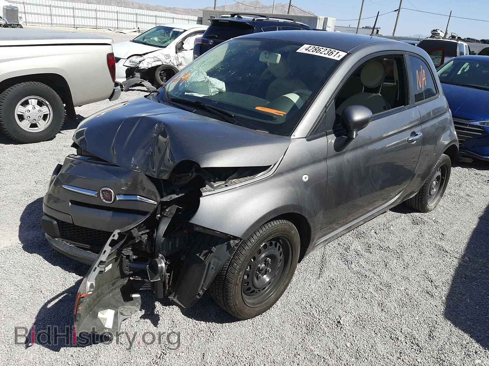 2012 FIAT 500 - VIN: 3C3CFFAR2CT382992 - Фото 2