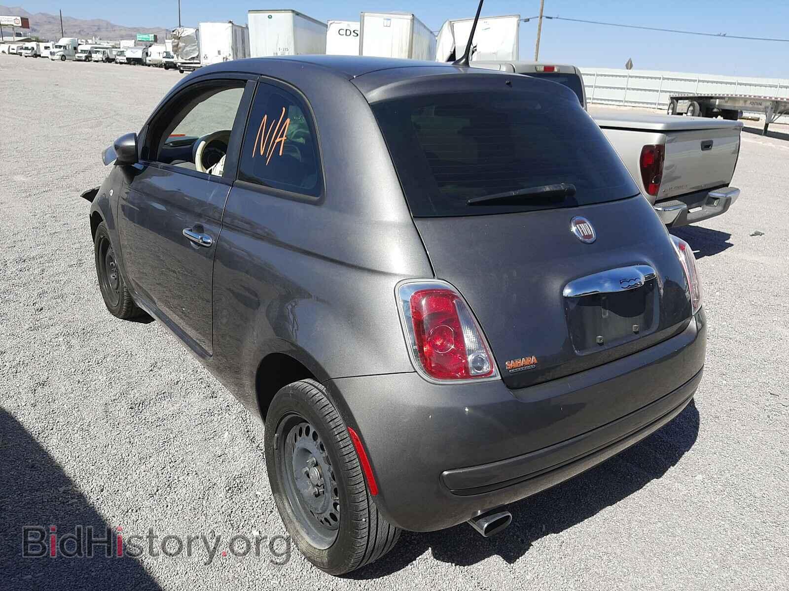 2012 FIAT 500 - VIN: 3C3CFFAR2CT382992 - Фото 3