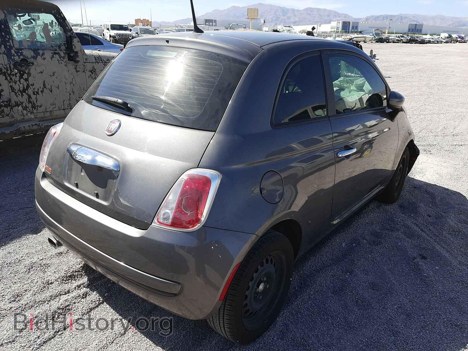 2012 FIAT 500 - VIN: 3C3CFFAR2CT382992 - Фото 4