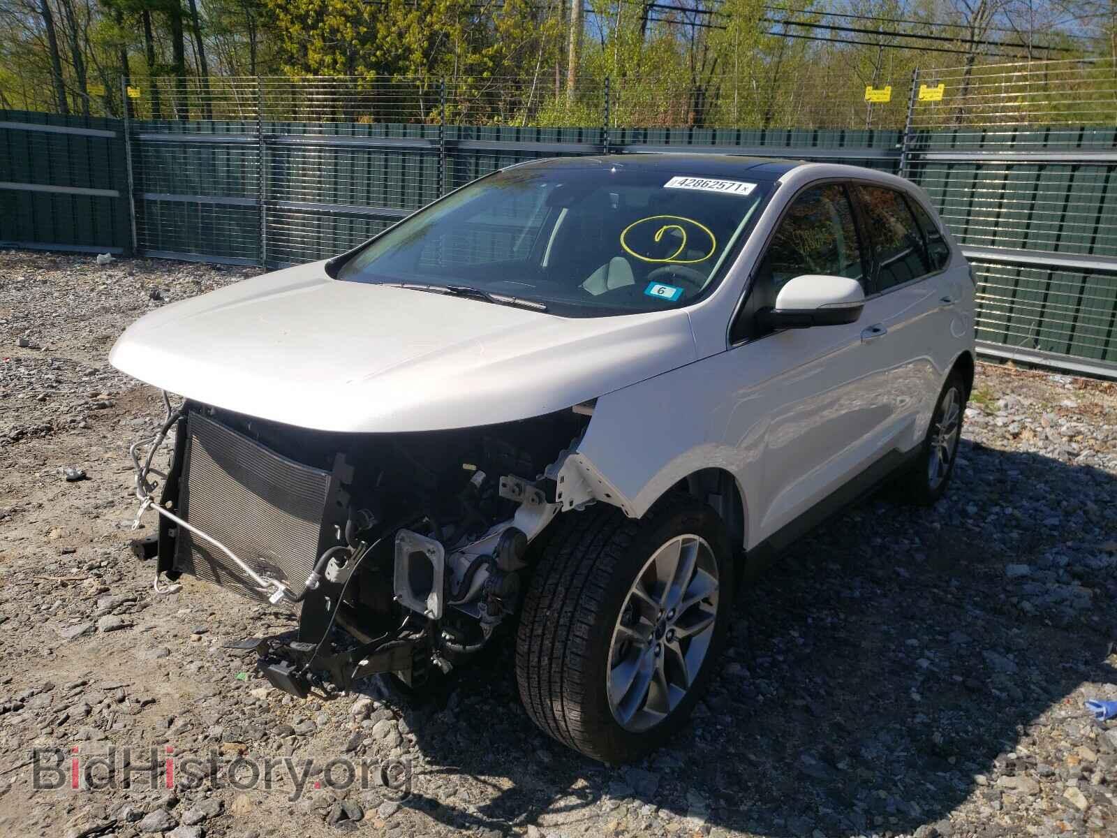 2016 FORD EDGE - VIN: 2FMPK4K82GBC48628 - Фото 2