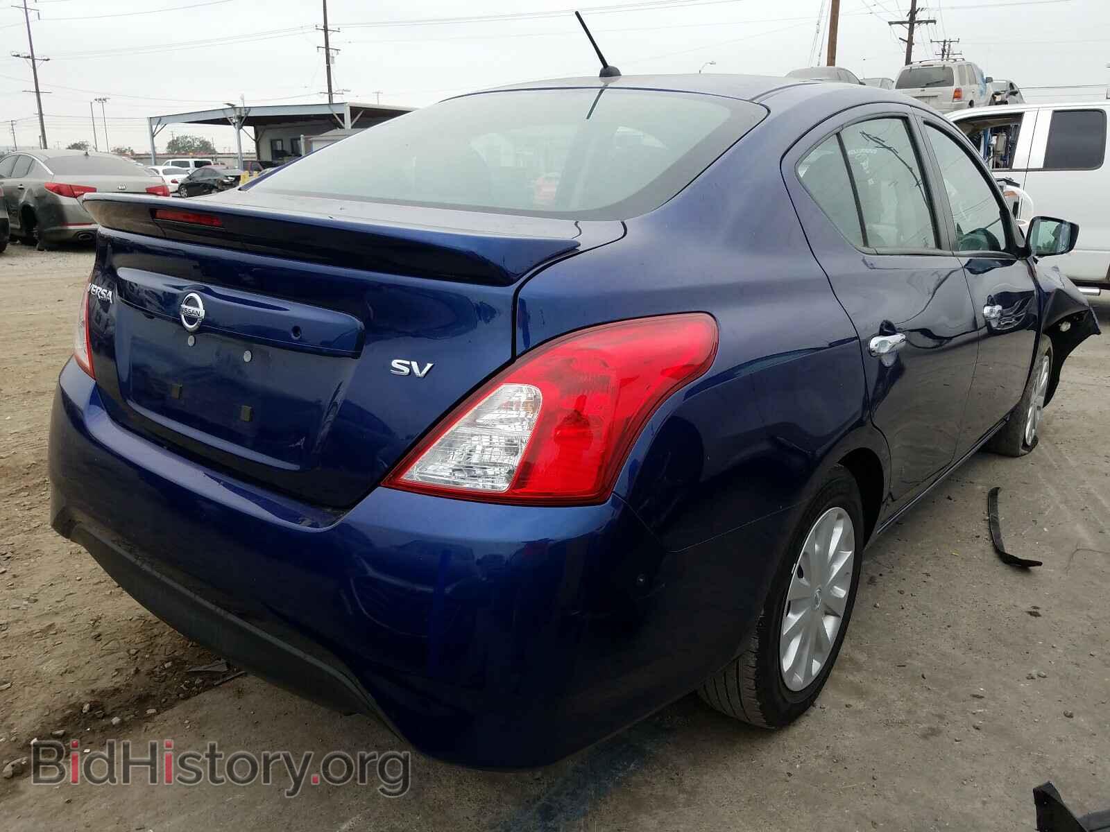 2019 NISSAN VERSA - VIN: 3N1CN7AP1KL871596 - Фото 4