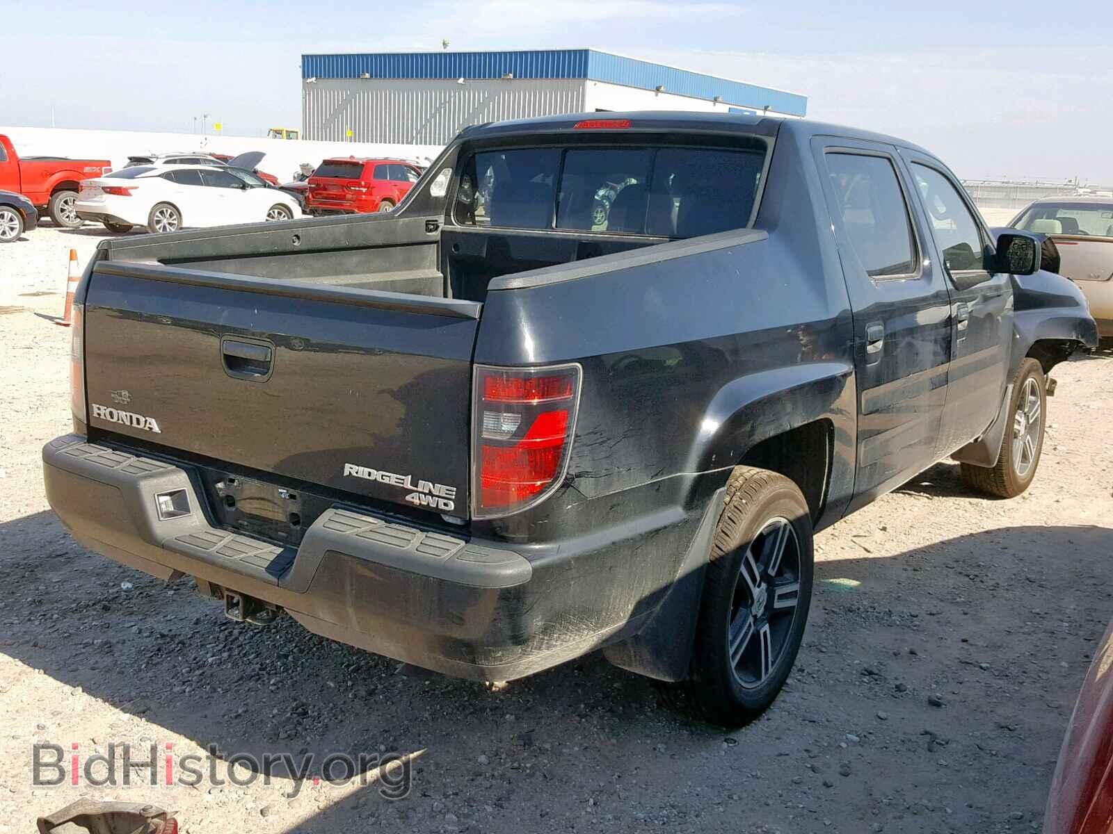 2012 HONDA RIDGELINE - VIN: 5FPYK1F75CB456015 - Фото 4