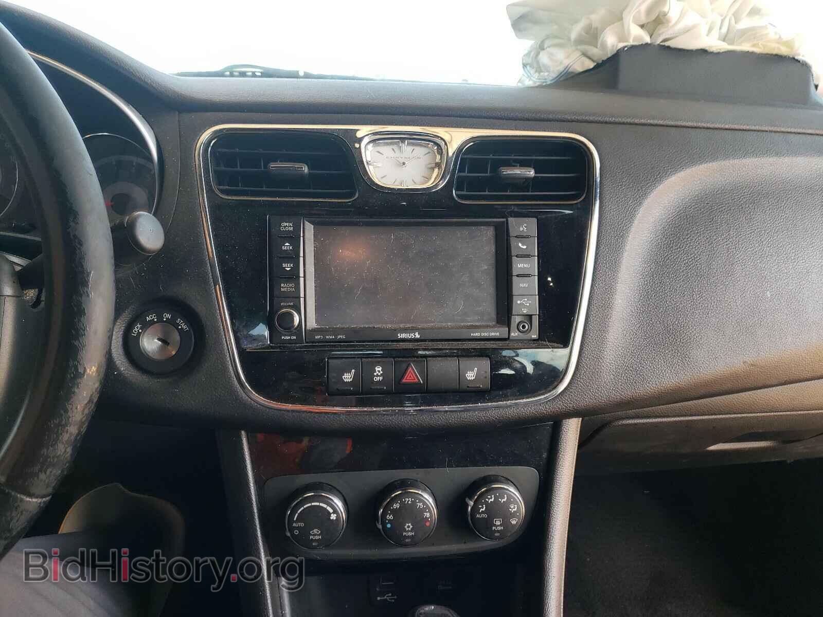 2012 CHRYSLER 200 - VIN: 1C3CCBCB7CN197175 - Фото 9