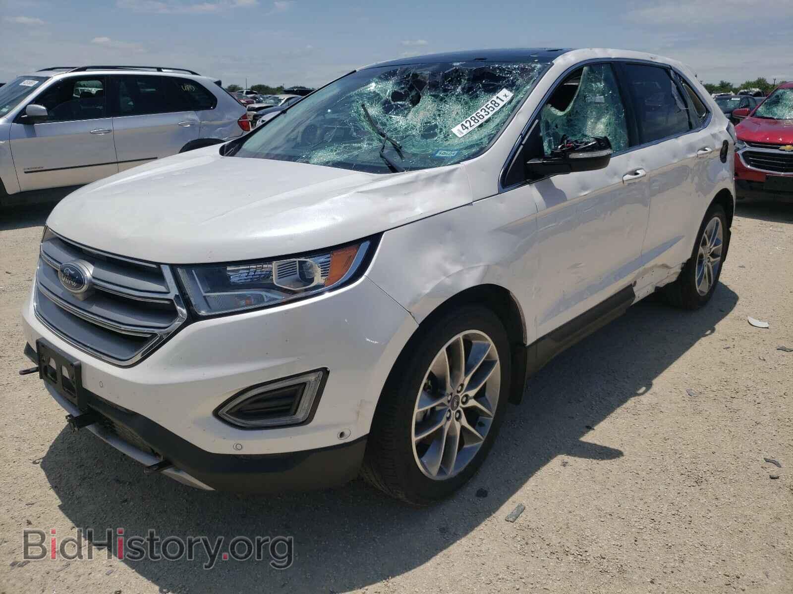 2016 FORD EDGE - VIN: 2FMPK3K82GBC51734 - Фото 2