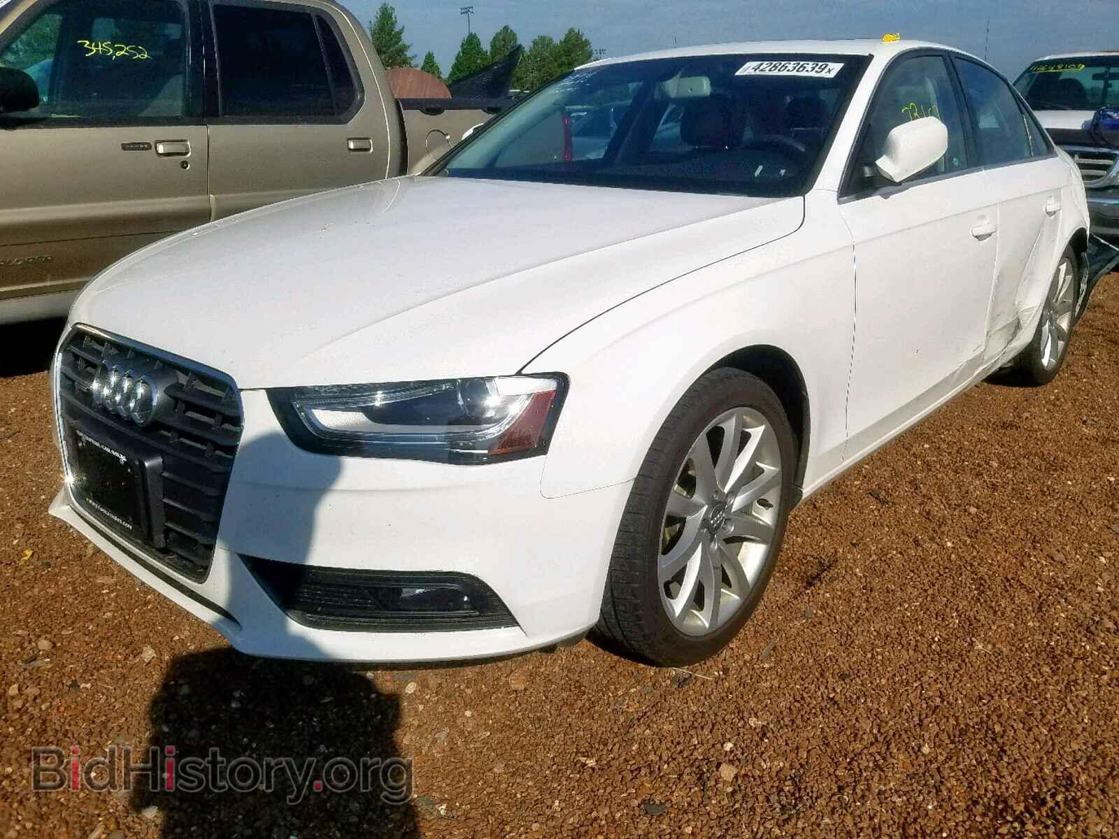 2013 AUDI A4 - VIN: WAUFFAFL5DN026194 - Photo 2