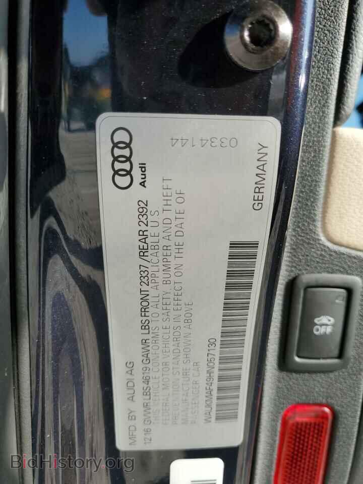 2017 AUDI A4 - VIN: WAUKMAF49HN057130 - Photo 12