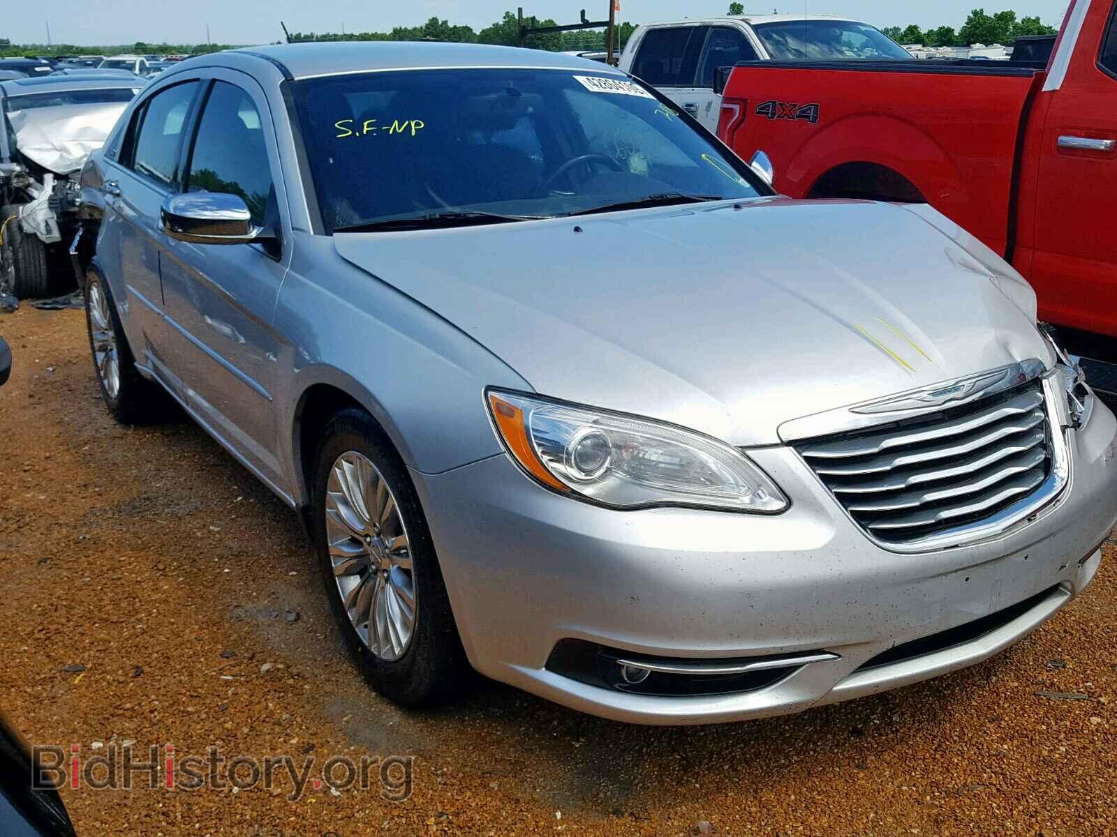 Фотография 1C3CCBCBXCN207634 - CHRYSLER 200 2012