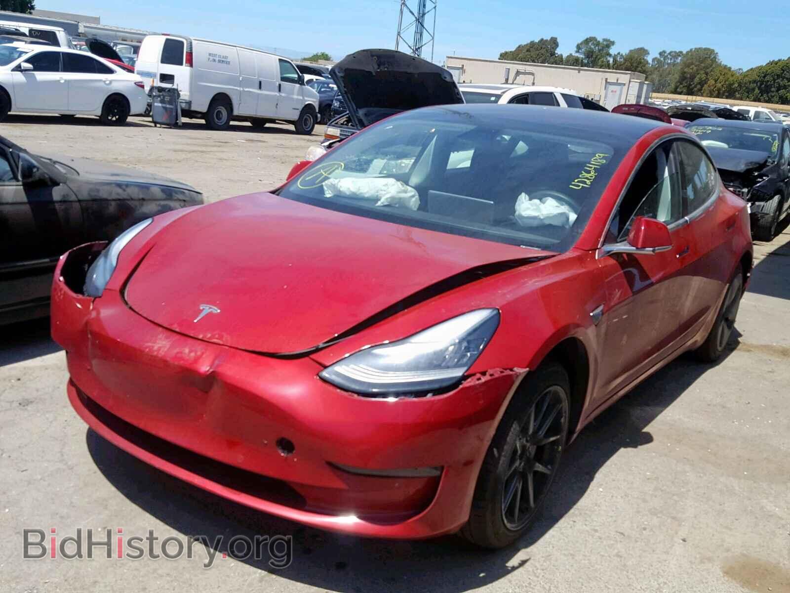 2018 TESLA MODEL 3 - VIN: 5YJ3E1EA3JF159586 - Фото 2