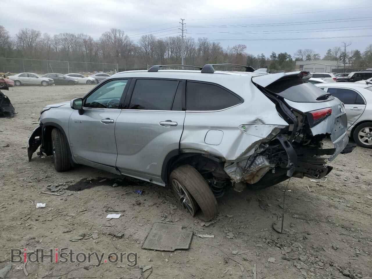 2021 TOYOTA HIGHLANDER - VIN: 5TDHBRCH3MS526466 - Фото 2
