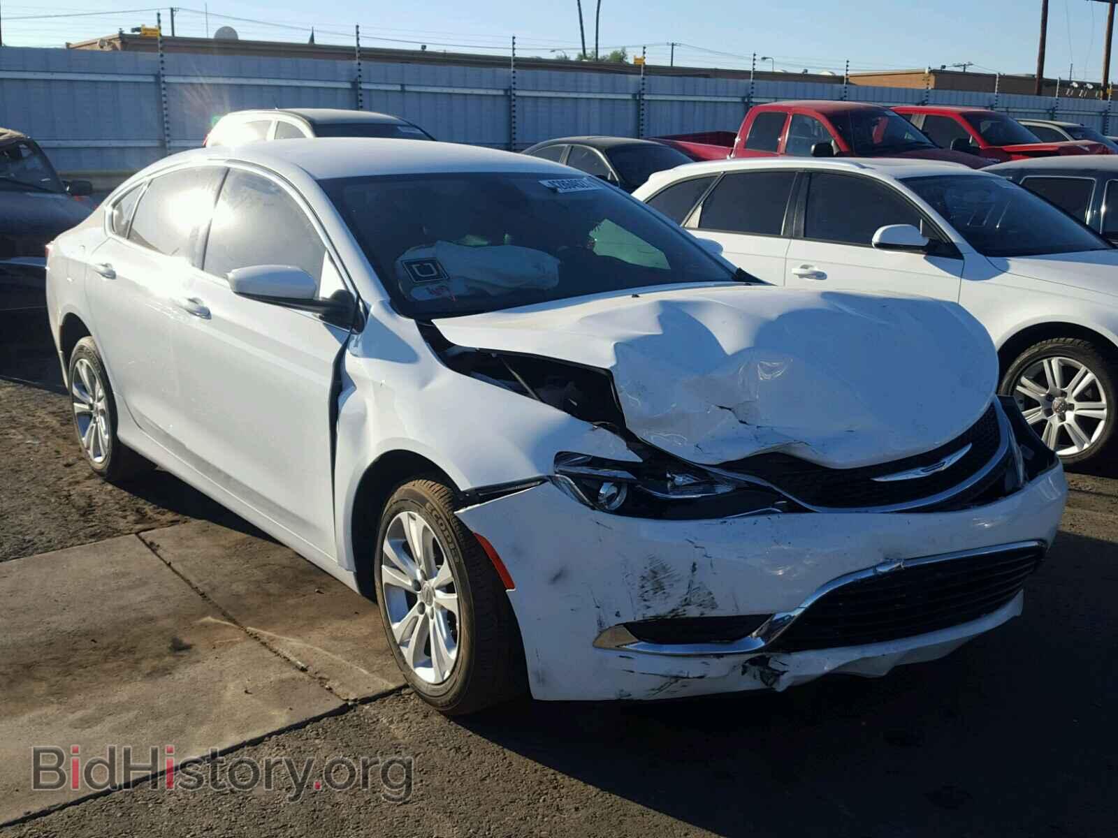 Фотография 1C3CCCABXGN115406 - CHRYSLER 200 2016