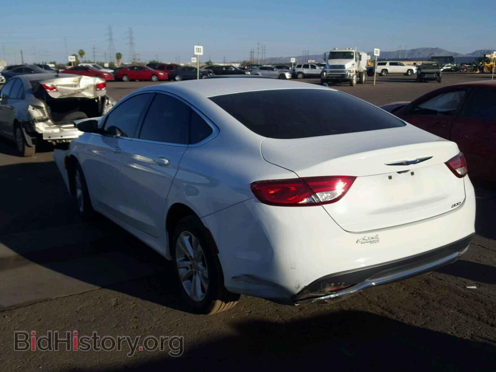 2016 CHRYSLER 200 - VIN: 1C3CCCABXGN115406 - Фото 3