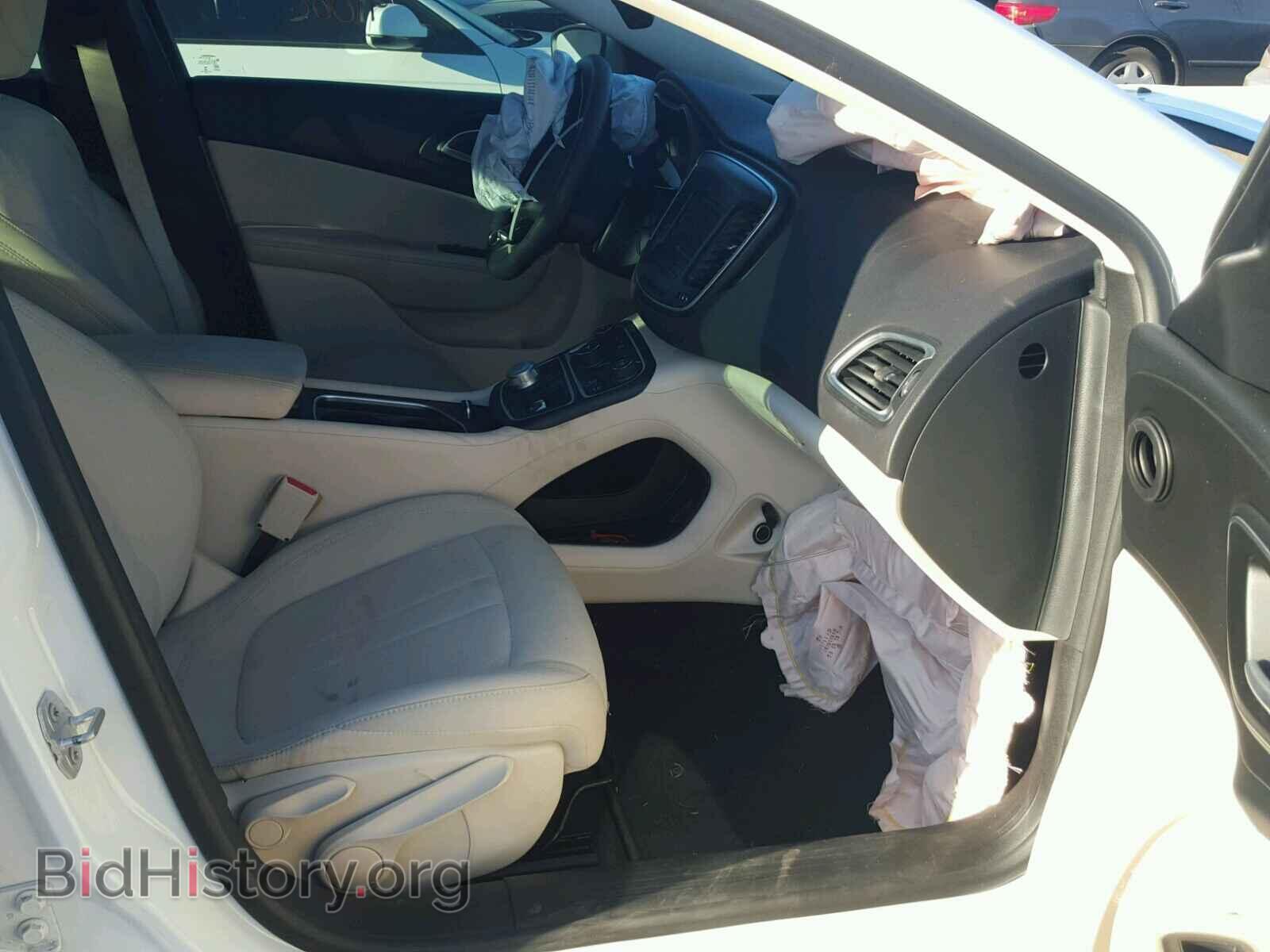 2016 CHRYSLER 200 - VIN: 1C3CCCABXGN115406 - Фото 5