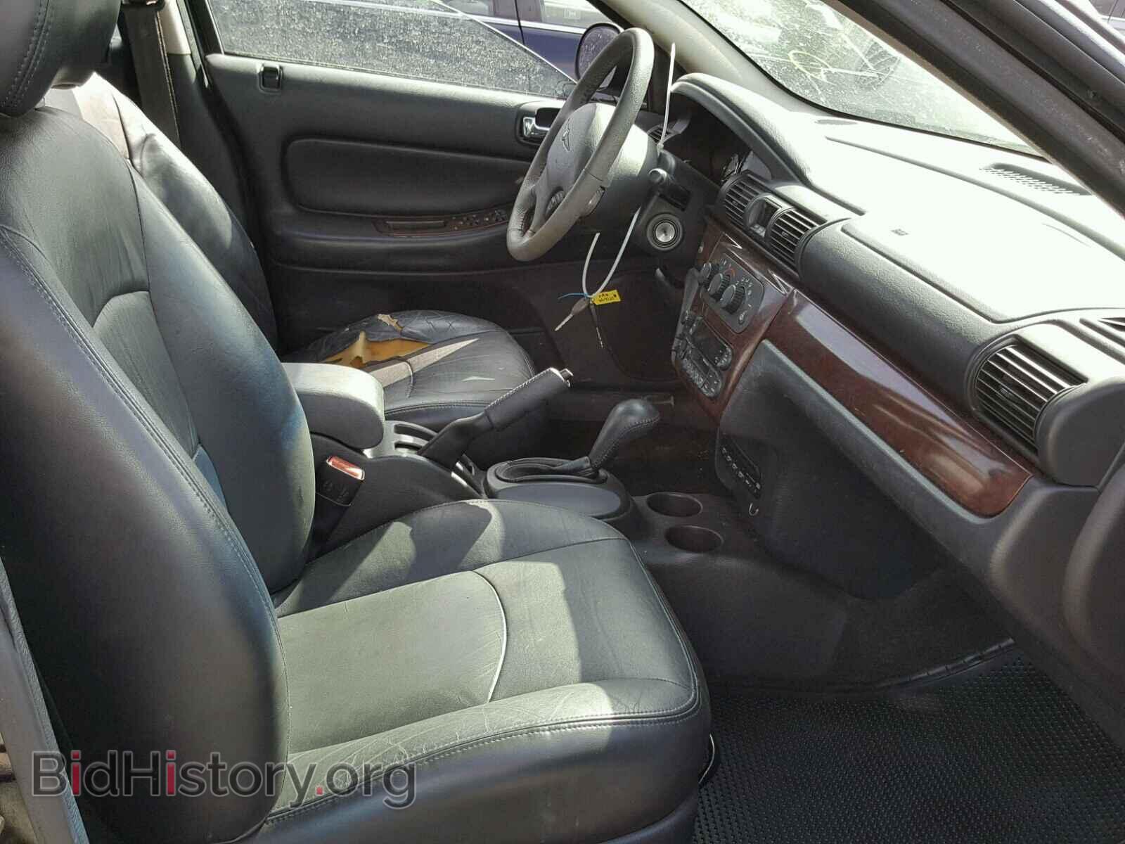2002 CHRYSLER SEBRING - VIN: 1C3AL56R32N103096 - Фото 5
