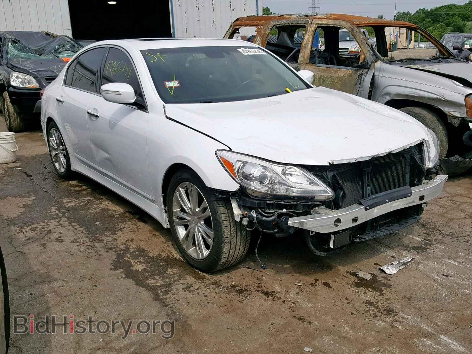 Photo KMHGC4DD4EU263534 - HYUNDAI GENESIS 2014