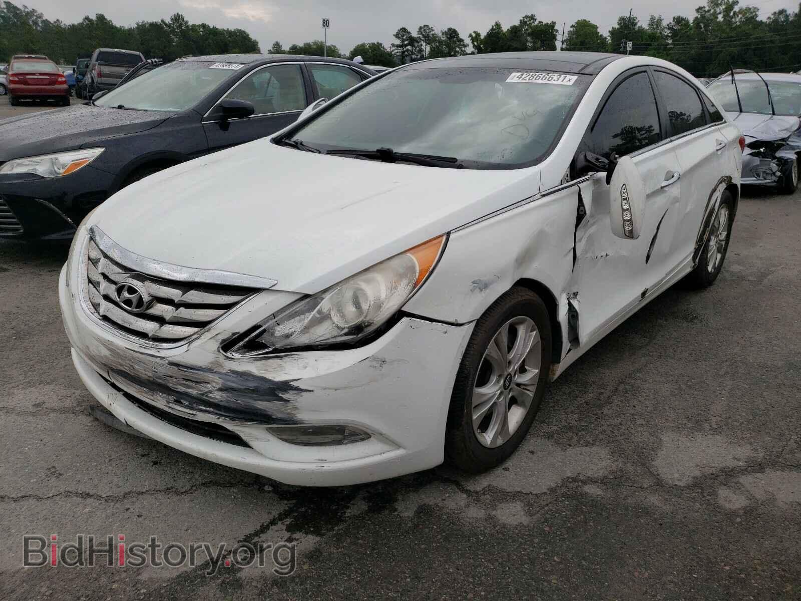 2012 HYUNDAI SONATA - VIN: 5NPEC4AC8CH465842 - Фото 2