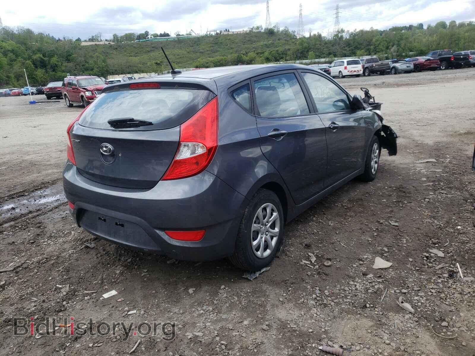 2012 HYUNDAI ACCENT - VIN: KMHCT5AE7CU023876 - Фото 4