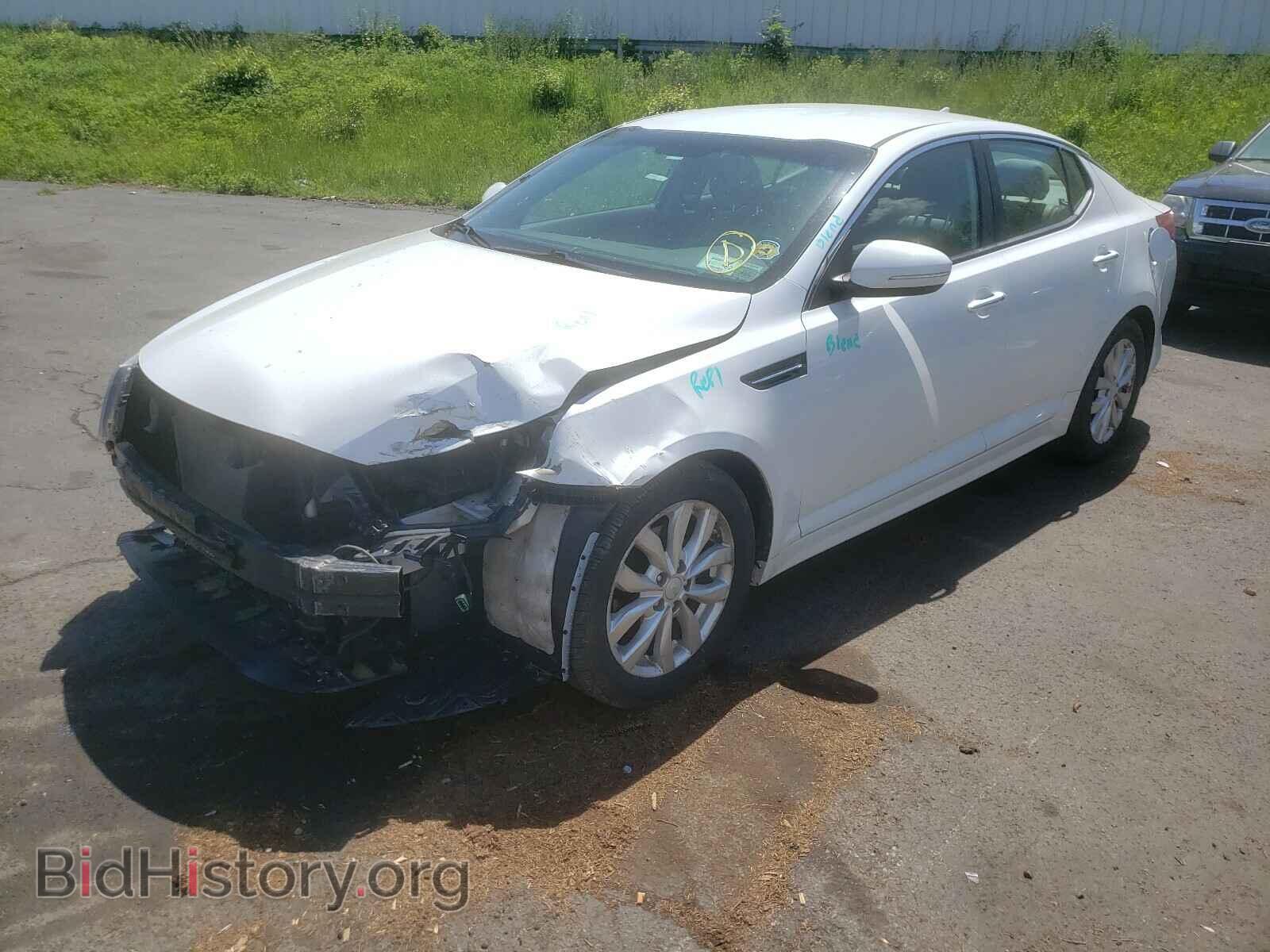 2015 KIA OPTIMA - VIN: 5XXGN4A73FG394717 - Фото 2