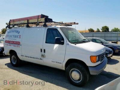 2006 Ford ECONOLINE, белый — VIN 1FTSE34L76DB19679, Copart