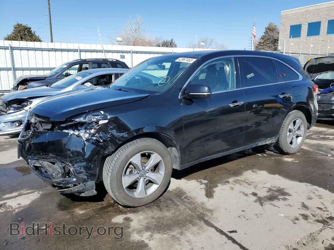 Photo 5FRYD4H28GB002495 - ACURA MDX 2016