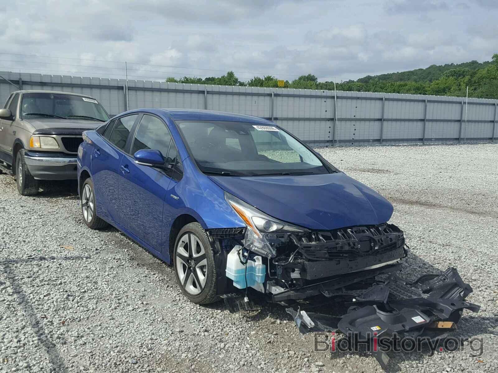 Photo JTDKARFU6J3056027 - TOYOTA PRIUS 2018