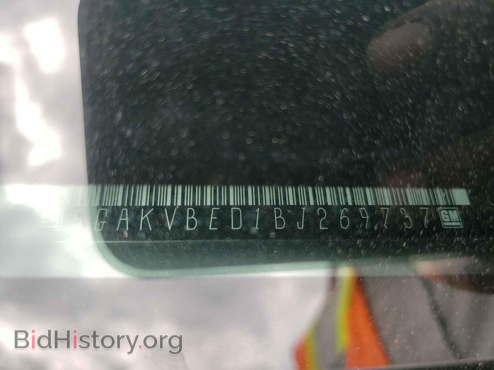 2011 BUICK ENCLAVE - VIN: 5GAKVBED1BJ269737 - Фото 10