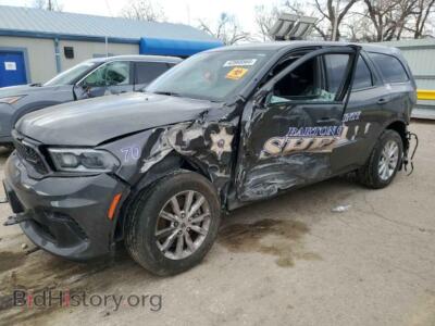 2023 Dodge DURANGO Pursuit, темно-серый — VIN 1C4RDJFG0PC638084, Copart