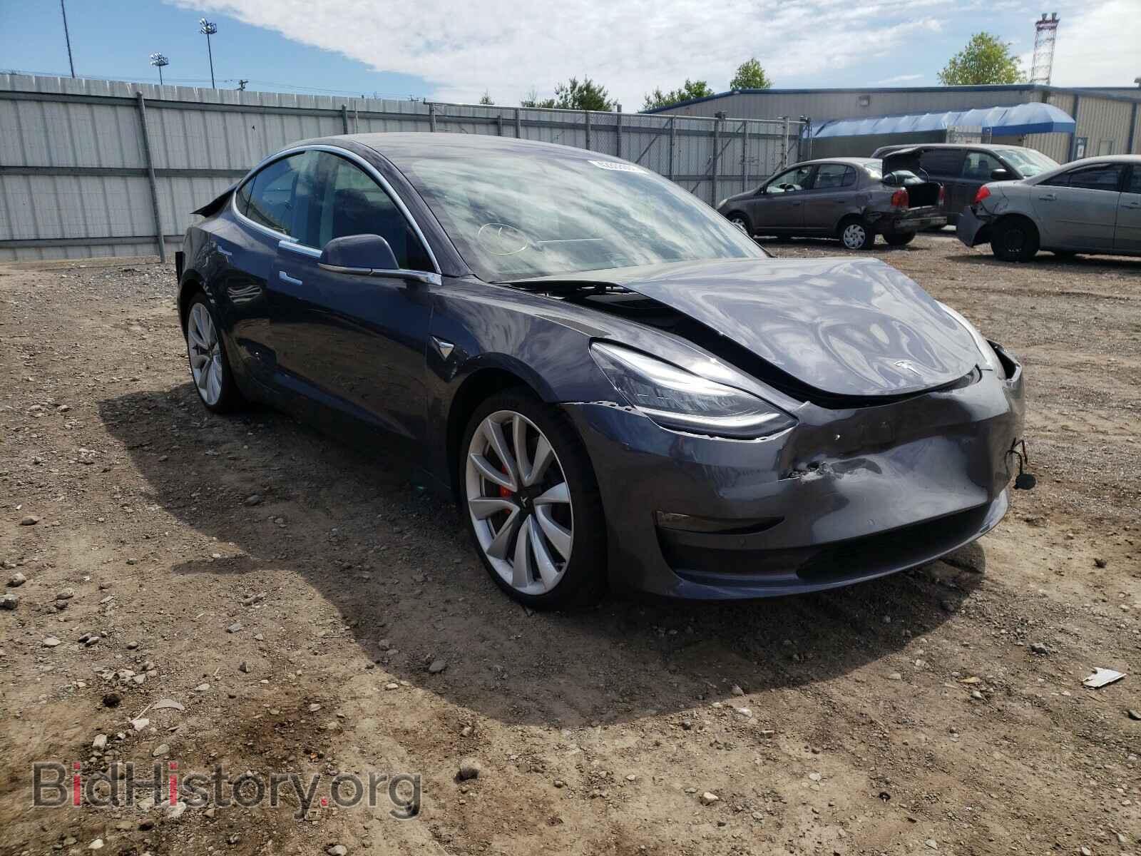 Photo 5YJ3E1EB7KF413472 - TESLA MODEL 3 2019