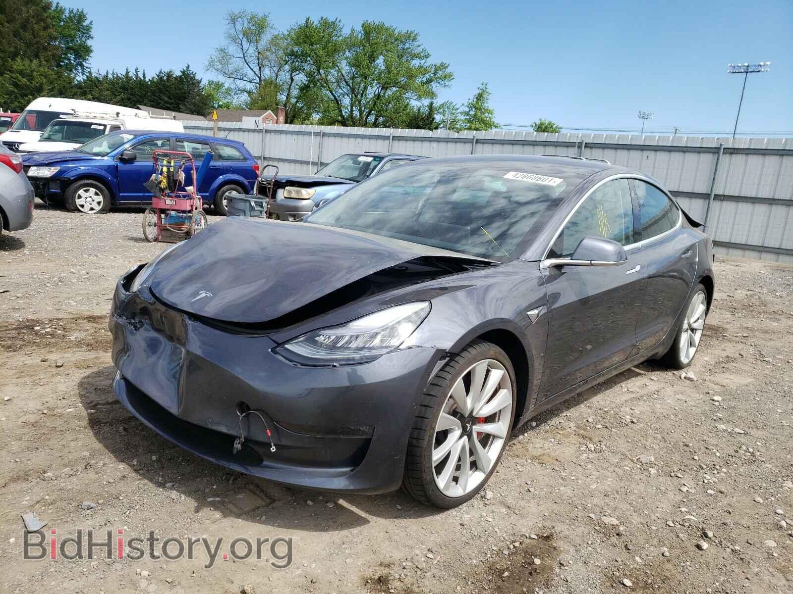 2019 TESLA MODEL 3 - VIN: 5YJ3E1EB7KF413472 - Фото 2