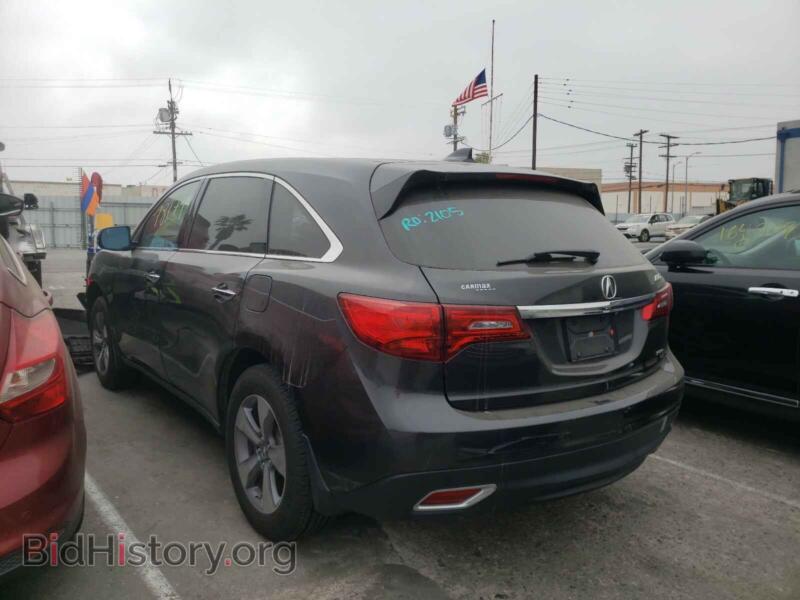 2014 Acura MDX (VIN 5FRYD4H22EB019077) — фото 3 из 10
