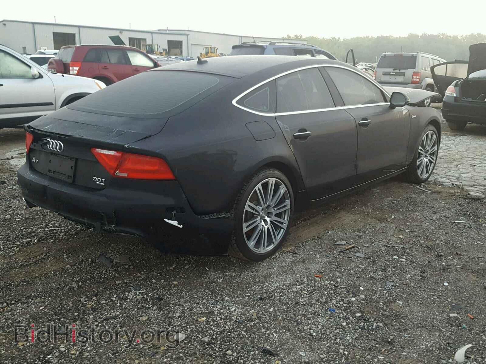 2014 AUDI A7 - VIN: WAUWGAFC8EN113392 - Фото 4