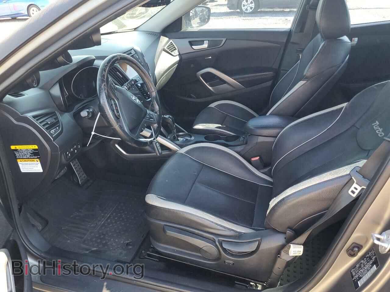 2014 HYUNDAI VELOSTER - VIN: KMHTC6AE8EU193169 - Фото 7