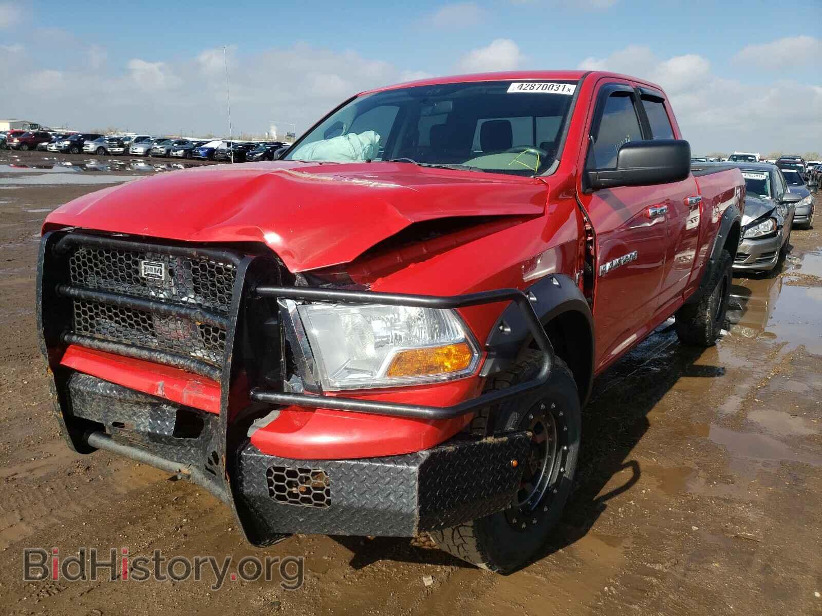 2011 DODGE RAM 1500 - VIN: 1D7RV1GT4BS680447 - Фото 2