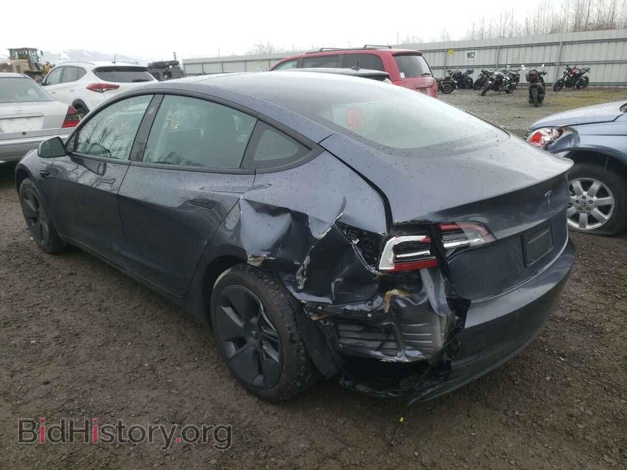 2022 TESLA MODEL 3 - VIN: 5YJ3E1EA6NF287066 - Фото 2