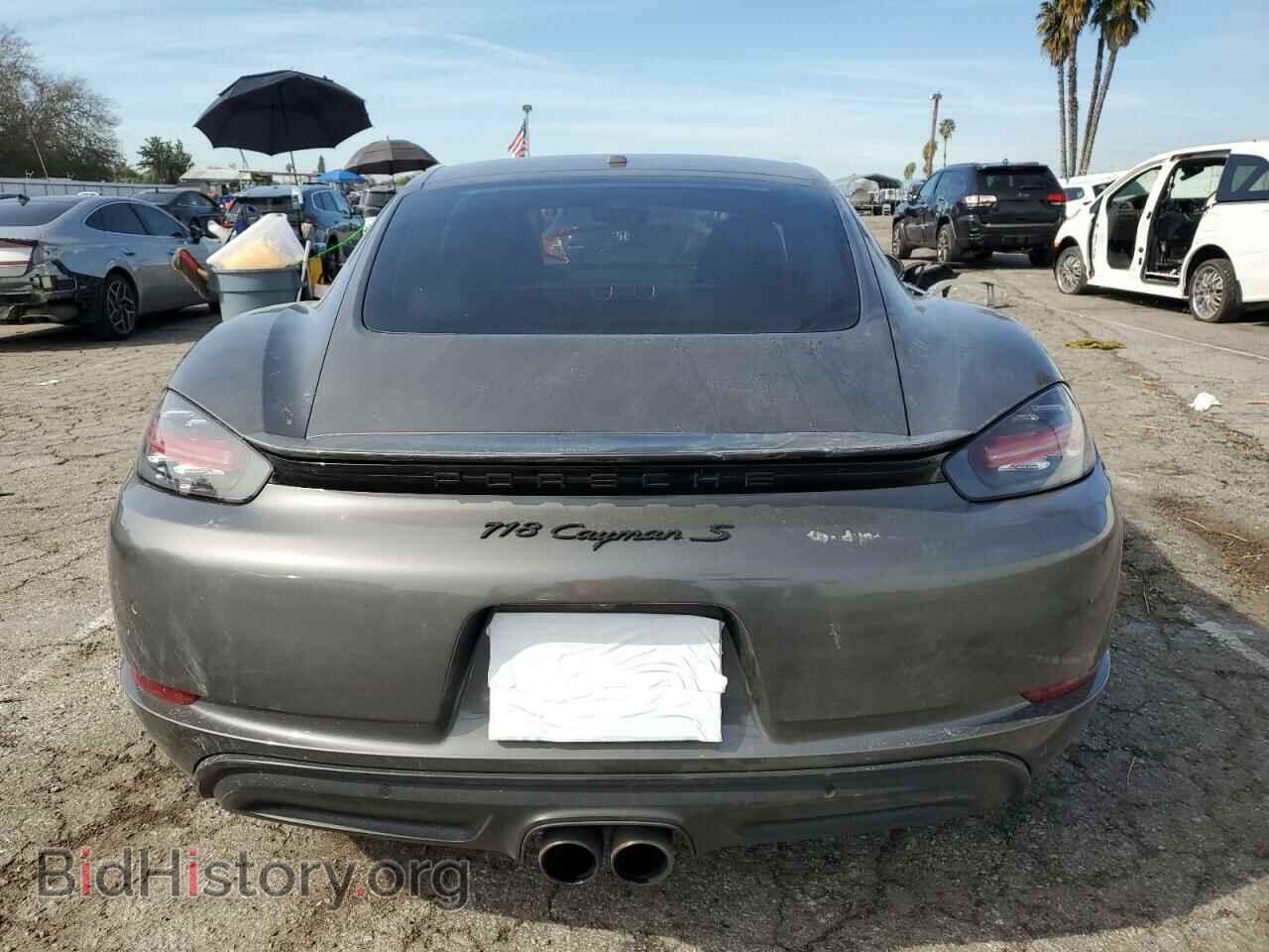 2018 PORSCHE CAYMAN - VIN: WP0AB2A82JK278693 - Фото 6