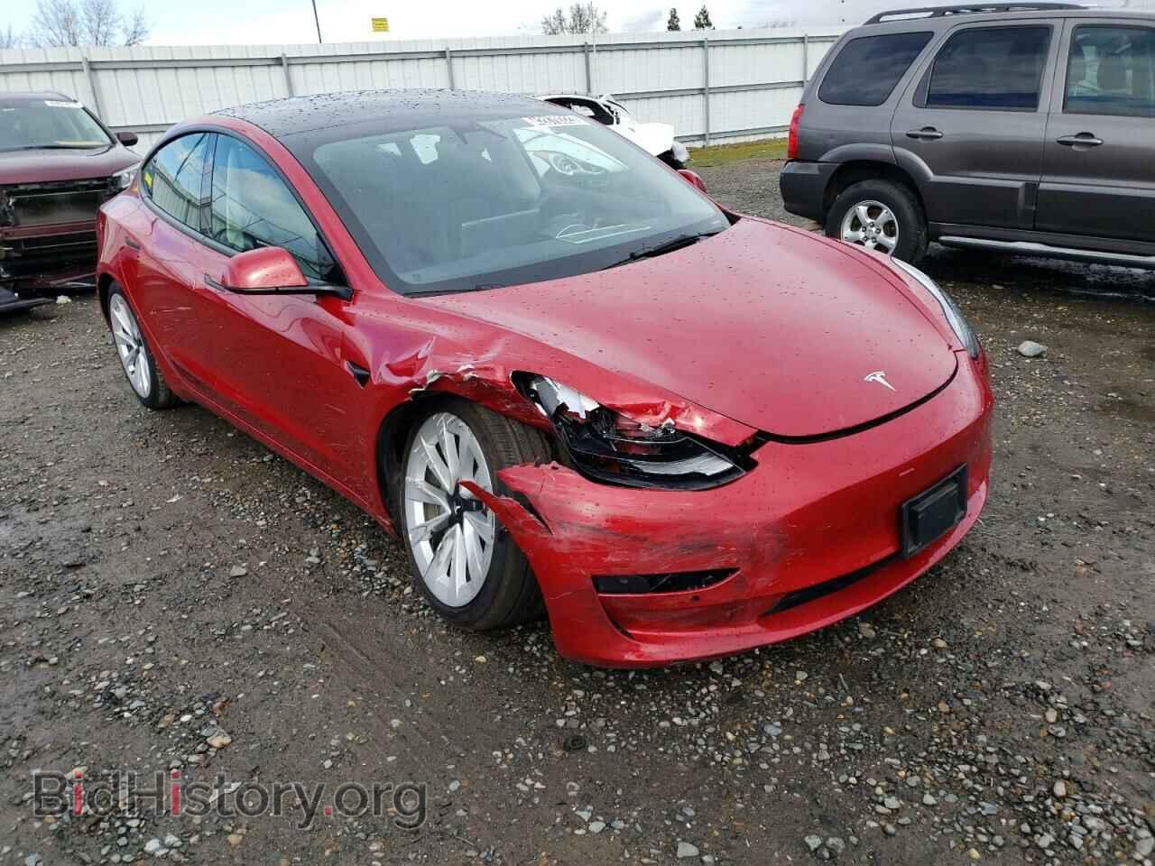 2022 TESLA MODEL 3 - VIN: 5YJ3E1EB0NF290652 - Фото 4