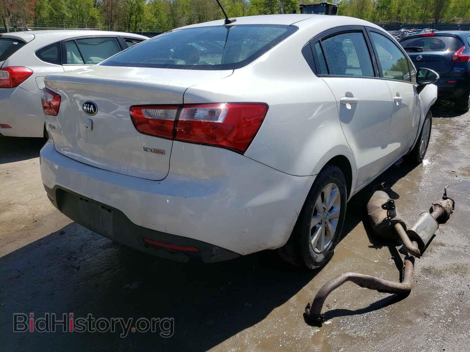 2014 KIA RIO - VIN: KNADN4A34E6350137 - Фото 4
