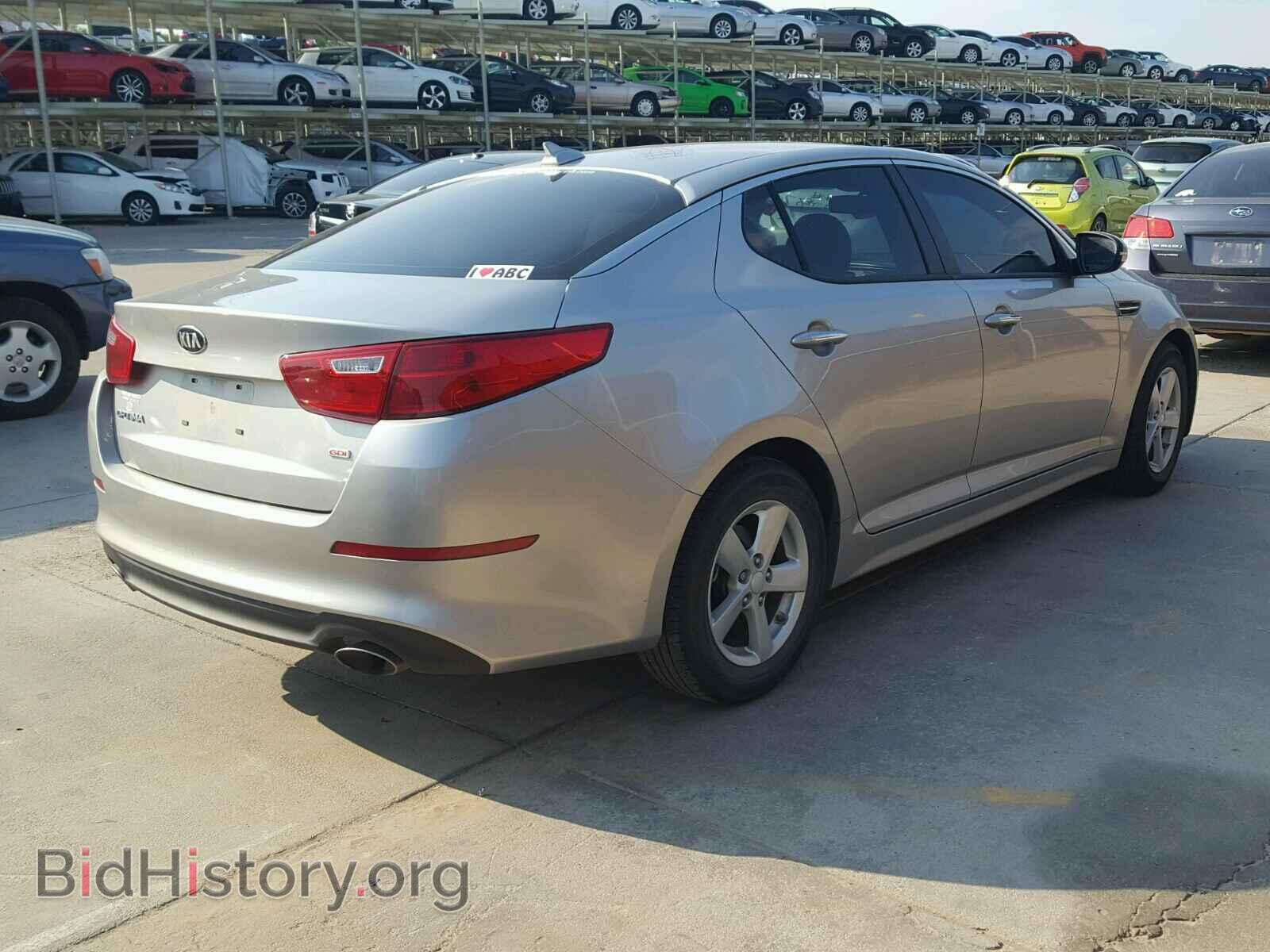 2015 KIA OPTIMA - VIN: KNAGM4A72F5587574 - Фото 4