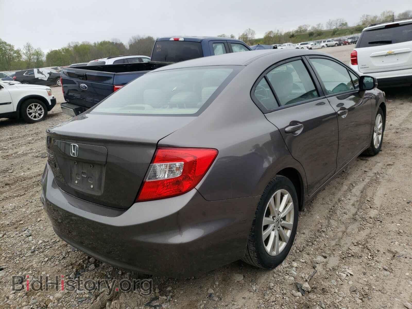 2012 HONDA CIVIC - VIN: 19XFB2F9XCE000573 - Фото 4