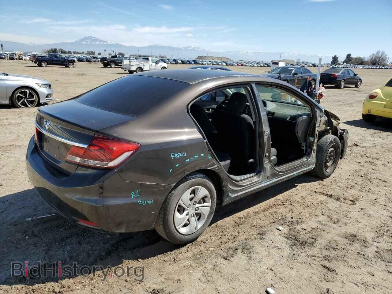 2014 HONDA CIVIC - VIN: 2HGFB2E56EH559688 - Фото 3