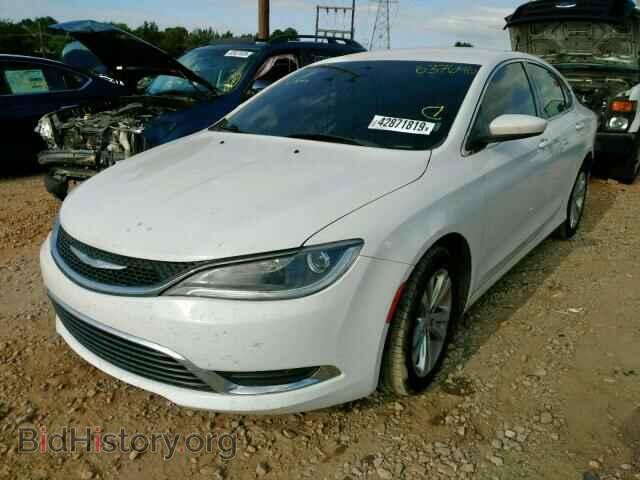 2015 CHRYSLER 200 - VIN: 1C3CCCAB1FN637646 - Фото 2