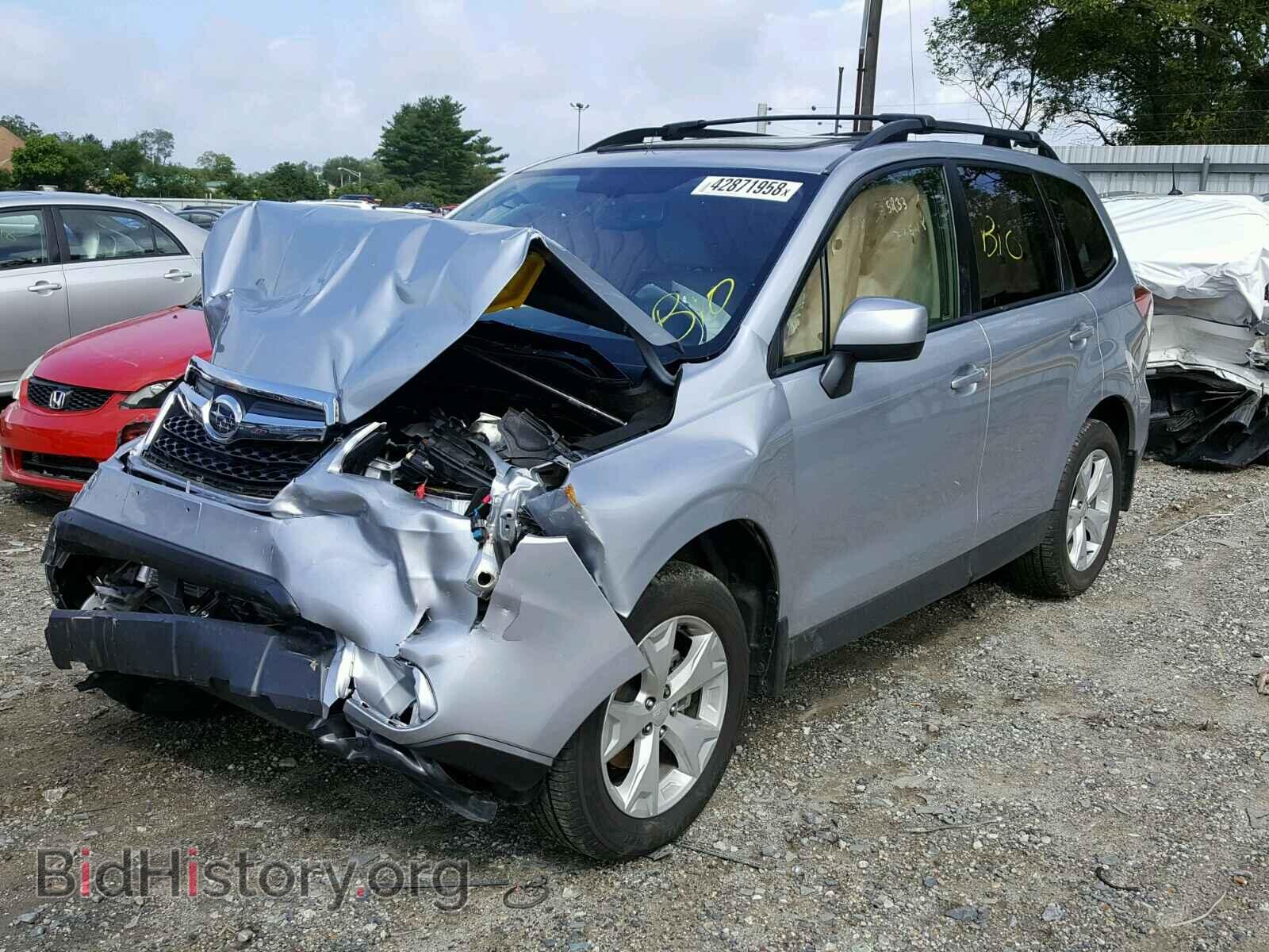 2016 SUBARU FORESTER - VIN: JF2SJADC3GH527205 - Фото 2