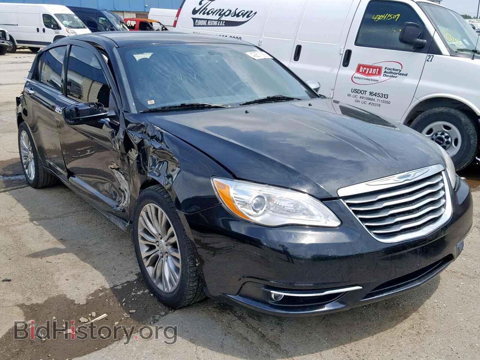 Фотография 1C3CCBCB0CN303952 - CHRYSLER 200 2012