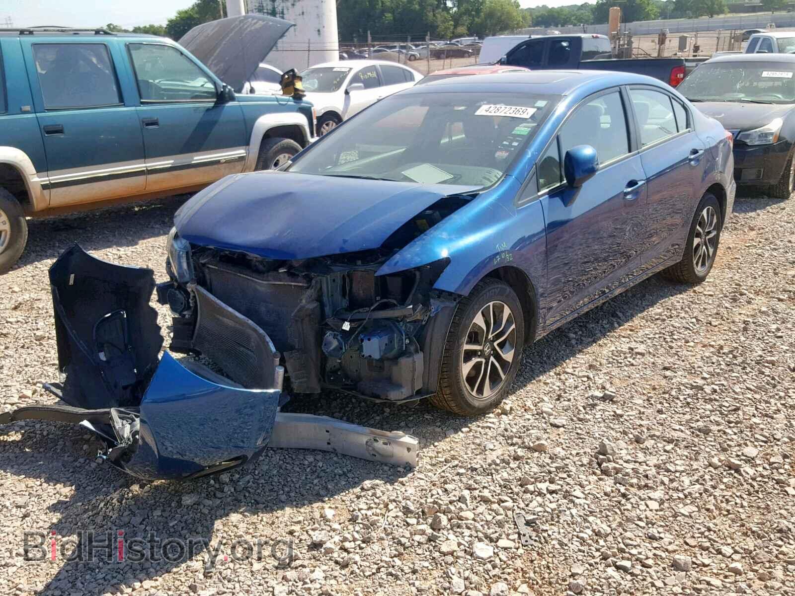 2013 HONDA CIVIC - VIN: 19XFB2F83DE088536 - Фото 2