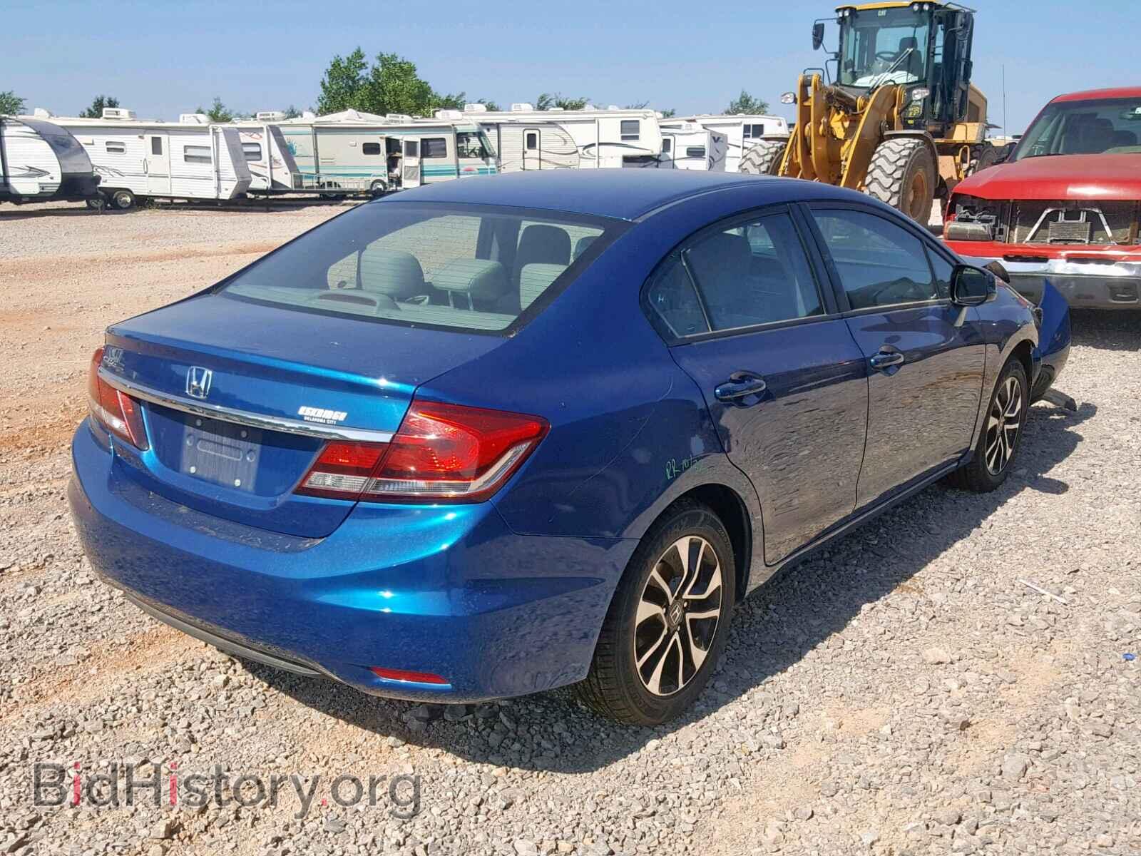 2013 HONDA CIVIC - VIN: 19XFB2F83DE088536 - Фото 4