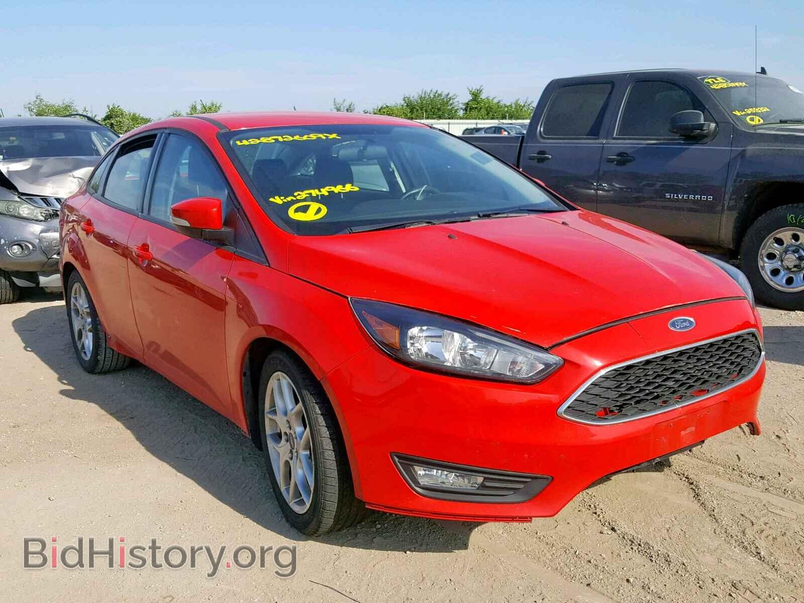 Фотография 1FADP3F22FL274966 - FORD FOCUS SE 2015