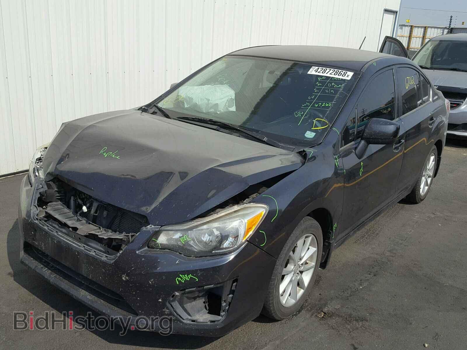 2012 SUBARU IMPREZA - VIN: JF1GJAC62CH005052 - Фото 2