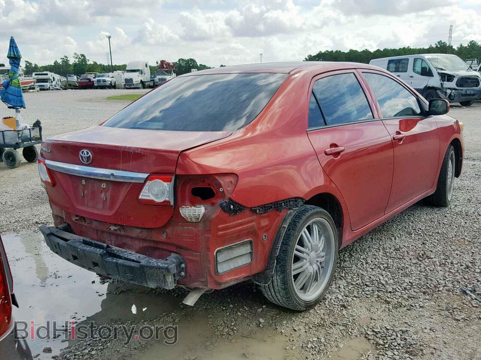 2013 TOYOTA COROLLA BA - VIN: 5YFBU4EE8DP189078 - Фото 4