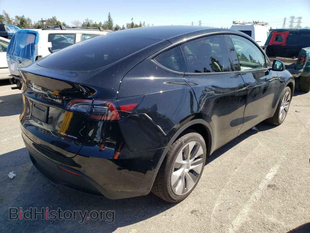 2021 TESLA MODEL Y - VIN: 5YJYGDEE2MF240491 - Фото 3