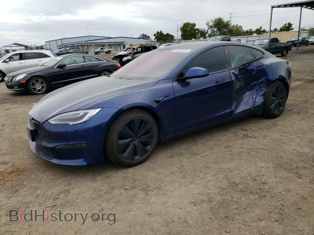 Photo 5YJSA1E50NF461577 - TESLA MODEL S 2022