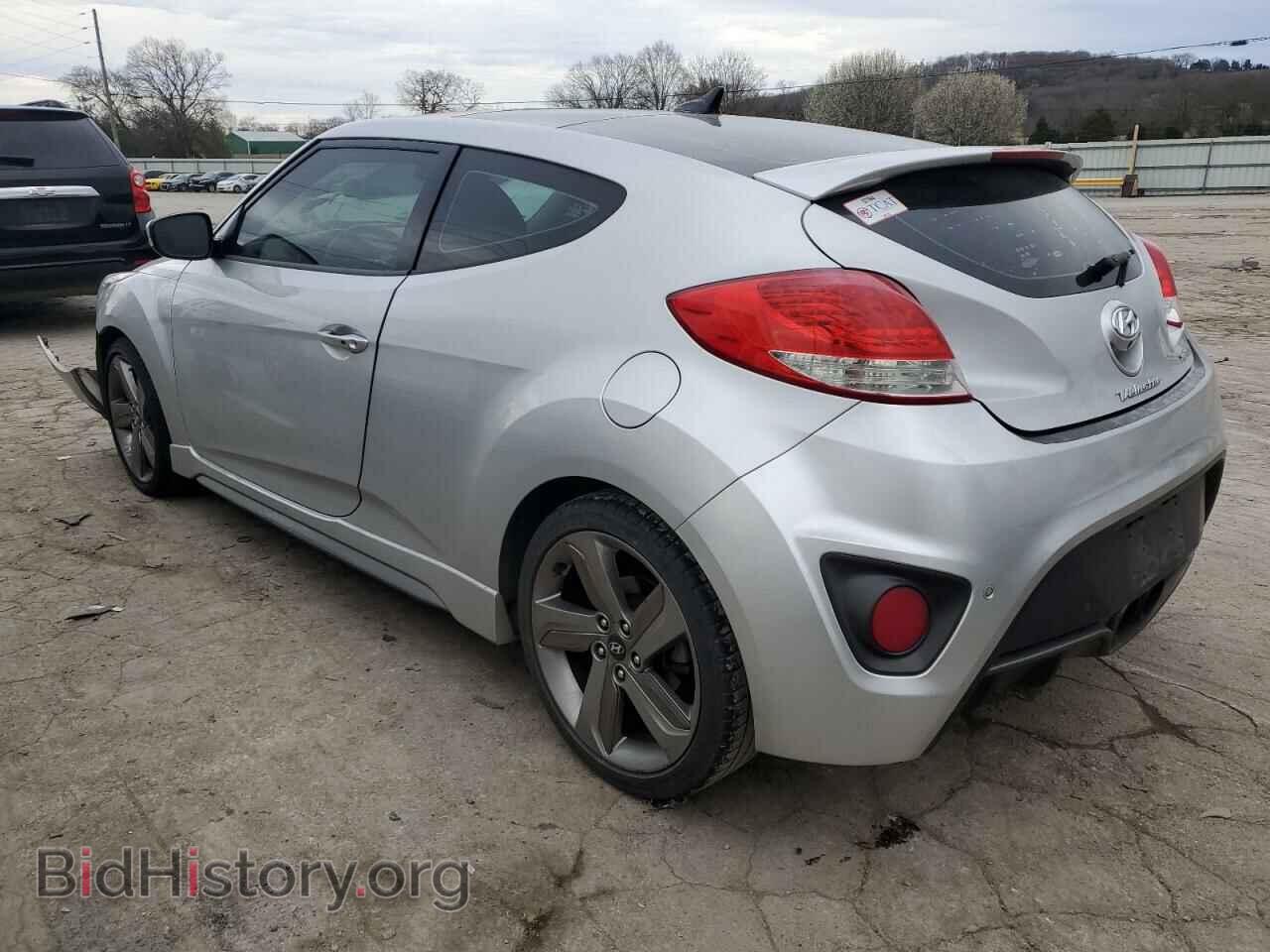 2013 HYUNDAI VELOSTER - VIN: KMHTC6AE8DU099890 - Фото 2